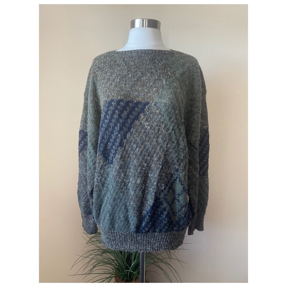 Bogner Wool blend Grandpa designer sweater M